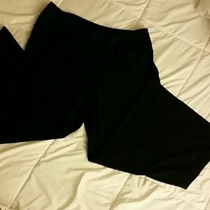 Black Bellbottom pants